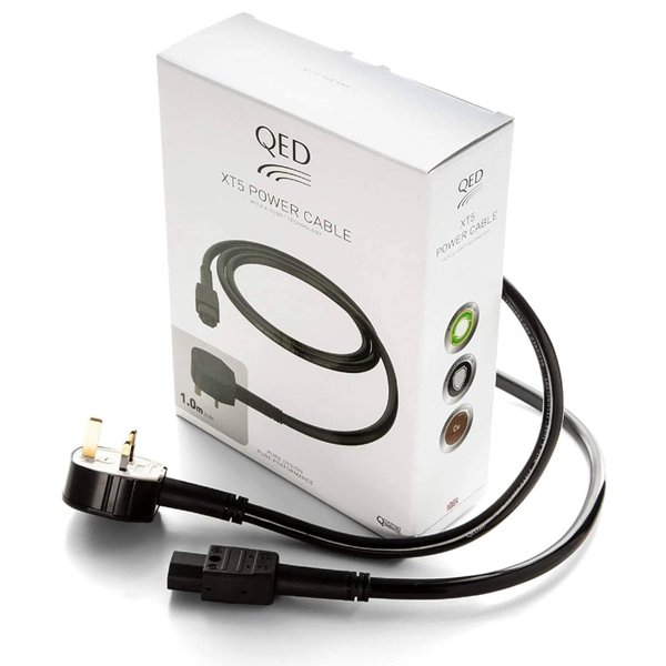 QED XT5 Wall Mains Power Cable