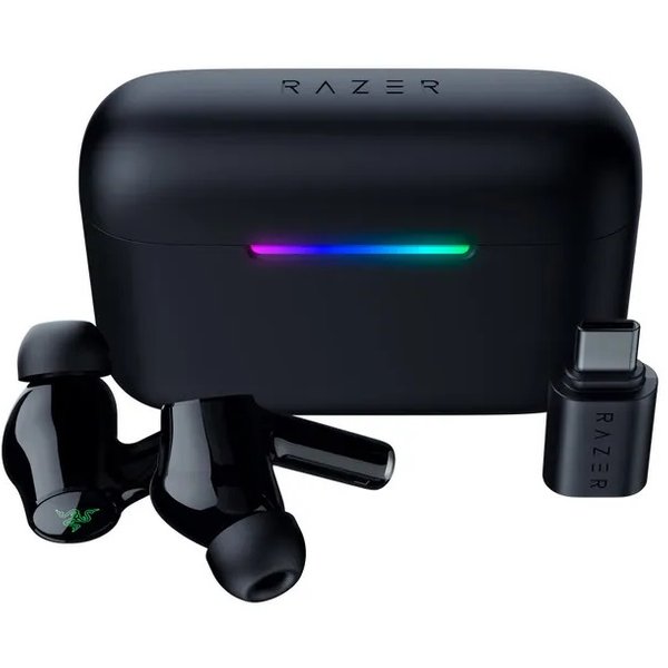 Razer Hammerhead V3 HyperSpeed True Wireless Bluetooth+2.4GHz Noise-Cancelling Multi-Platform In-Ear Earphone with Mic