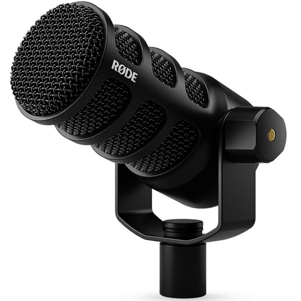 RODE PodMic USB Broadcast-quality Cardioid Dynamic USB/XLR Microphone - Black