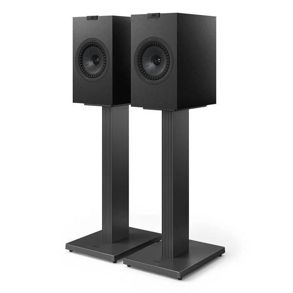 KEF Q3 Meta + KEF SQ1 Bookshelf Speakers & Floor Stands Bundle
