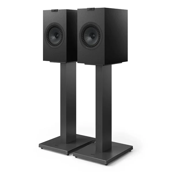 KEF Q1 Meta + KEF SQ1 Bookshelf Speakers & Floor Stands Bundle