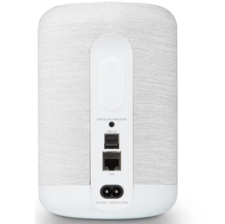 Bluesound PULSE FLEX MQA Multi-Room Wireless Bluetooth/WiFi Desktop Speaker - White