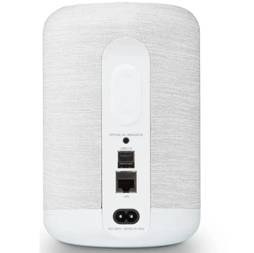 Bluesound PULSE FLEX MQA Multi-Room Wireless Bluetooth/WiFi Desktop Speaker - White