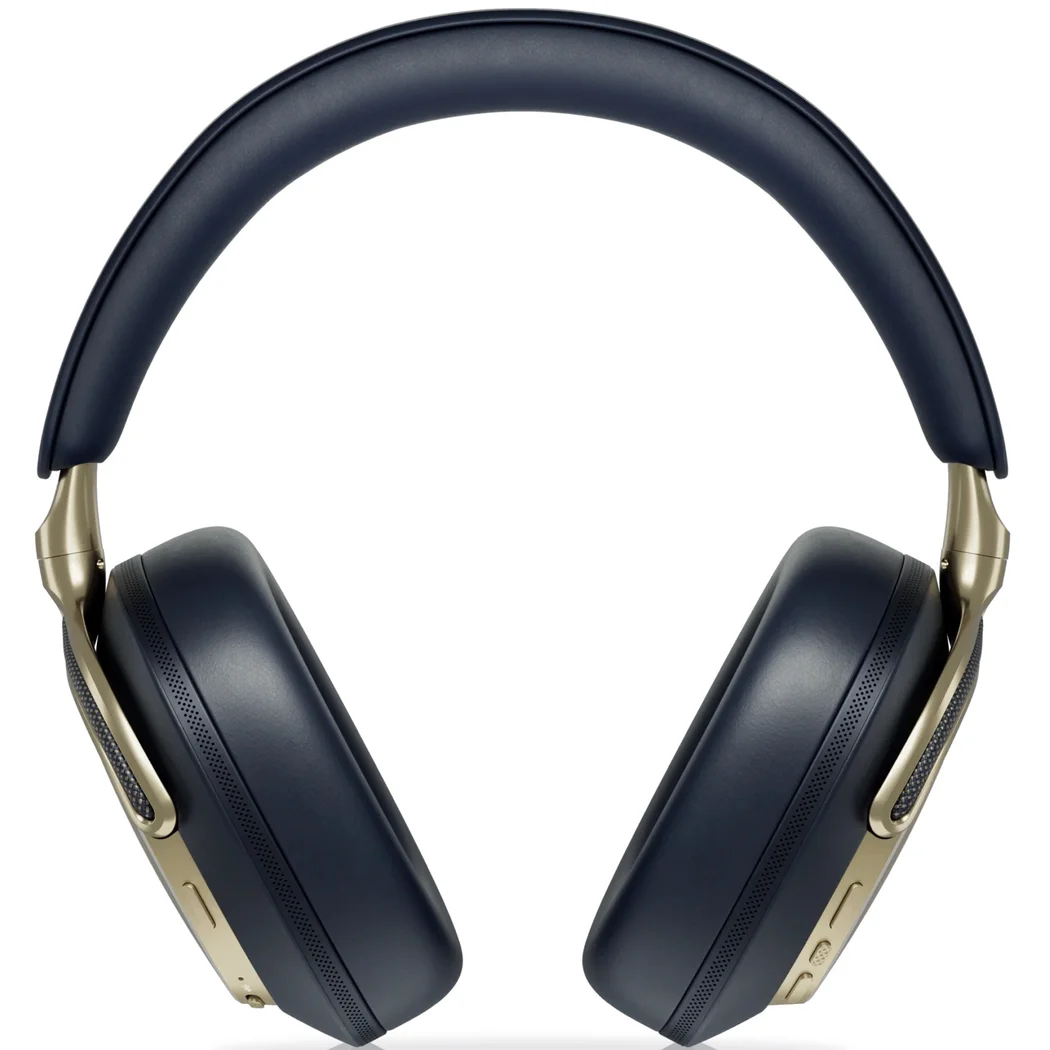 Bowers & Wilkins Px8 S2 Wired/Wireless Bluetooth Noise-Cancelling Over-Ear Headphone with Mic - Midnight Blue