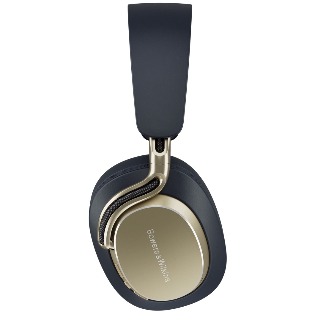 Bowers & Wilkins Px8 S2 Wired/Wireless Bluetooth Noise-Cancelling Over-Ear Headphone with Mic - Midnight Blue