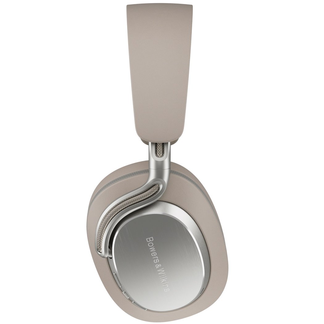 Bowers & Wilkins Px8 S2 Wired/Wireless Bluetooth Noise-Cancelling Over-Ear Headphone with Mic - Warm Stone