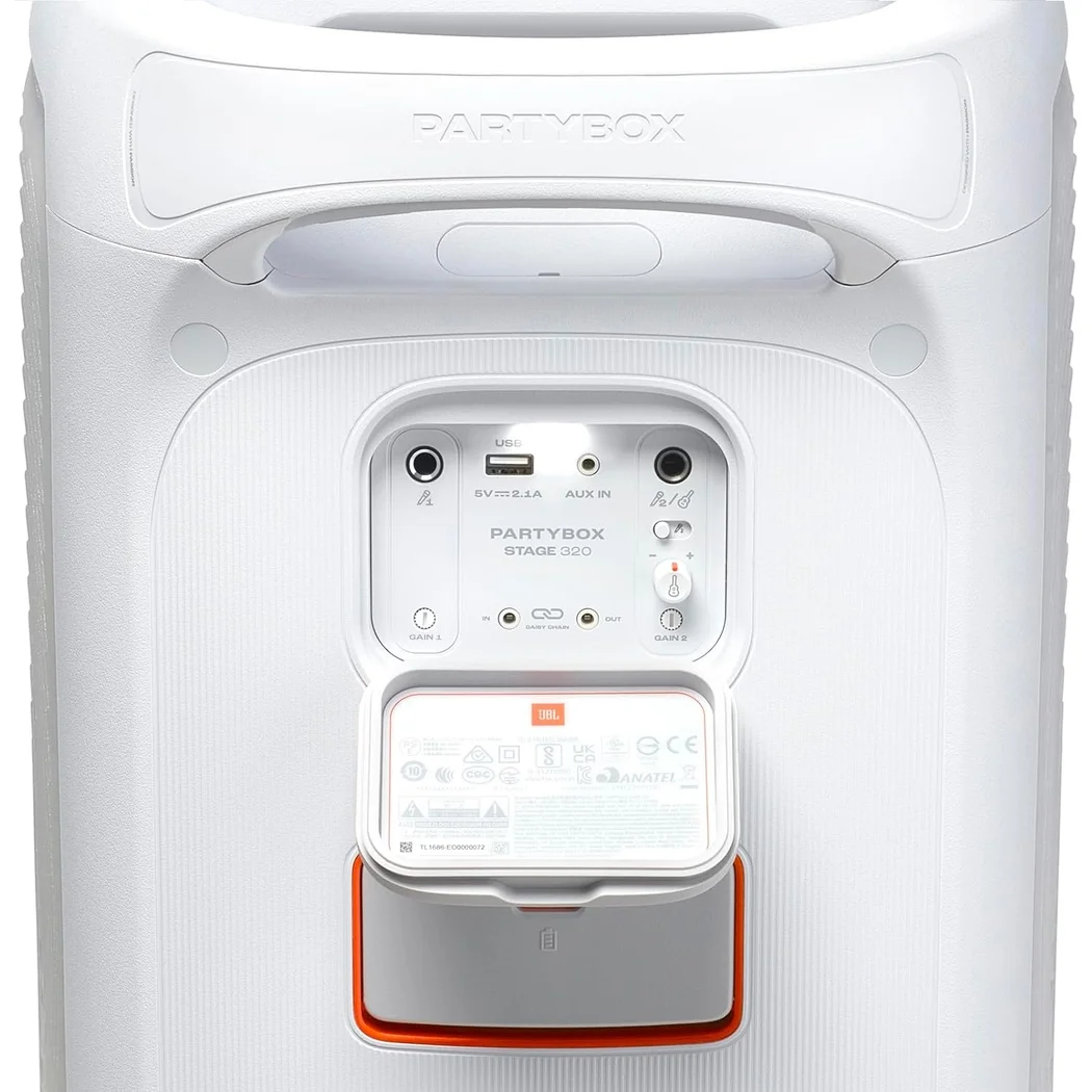 JBL PartyBox Stage 320 Wireless Bluetooth Trolley Portable Speaker