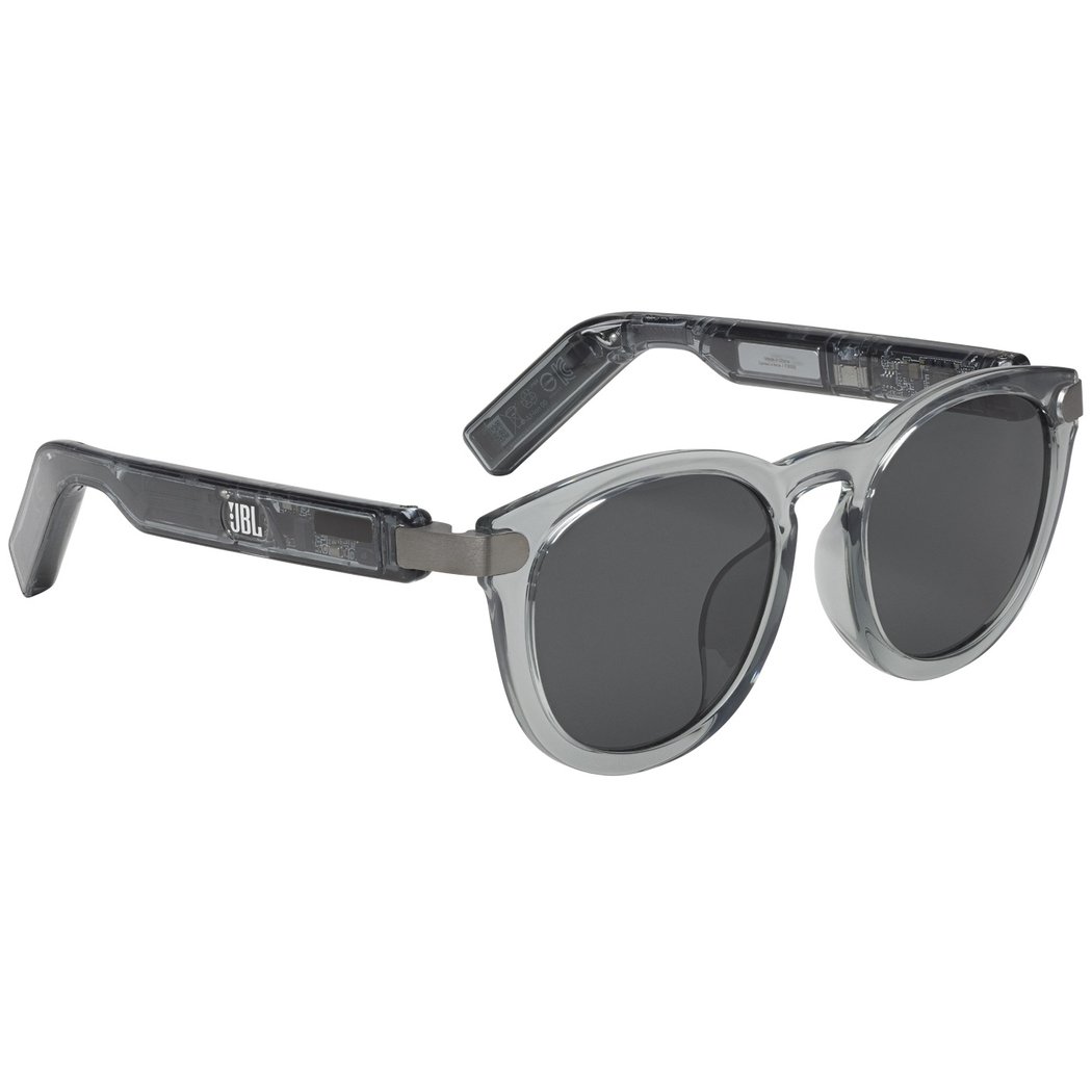 JBL Soundgear Frames Round Sunglasses with Built-In Open-Ear Audio & Mic