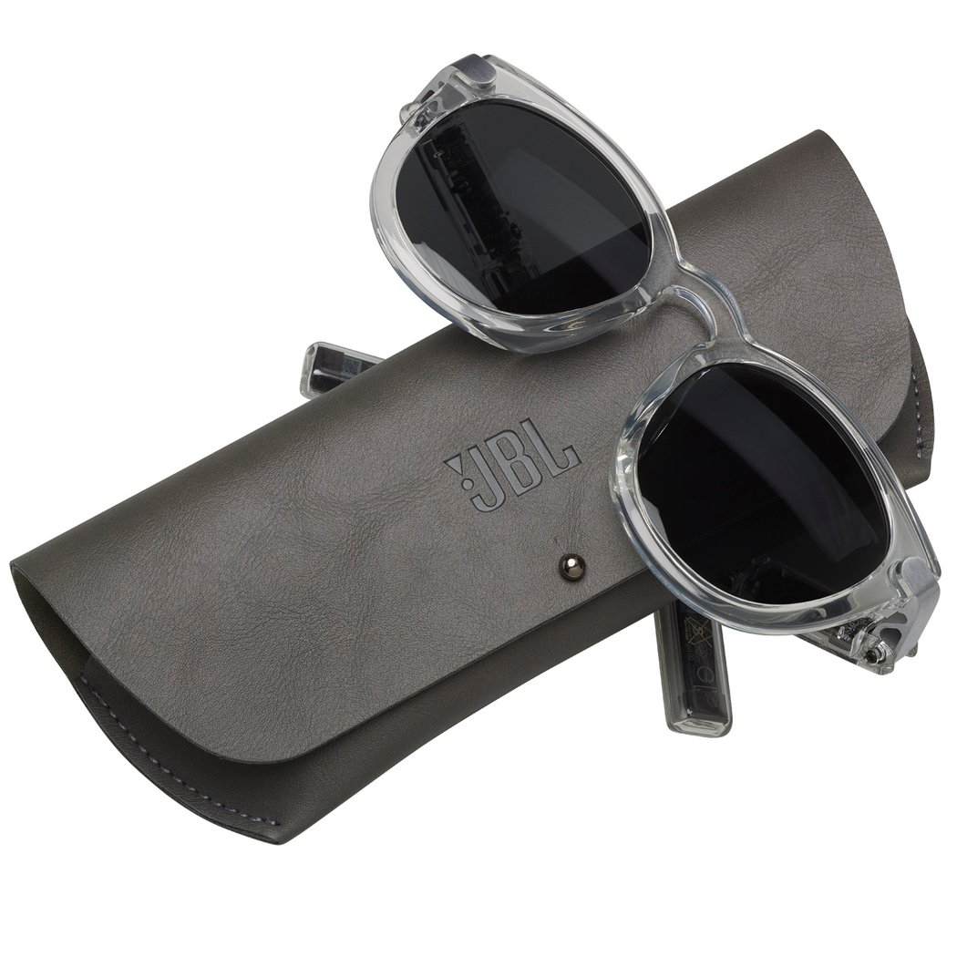 JBL Soundgear Frames Round Sunglasses with Built-In Open-Ear Audio & Mic