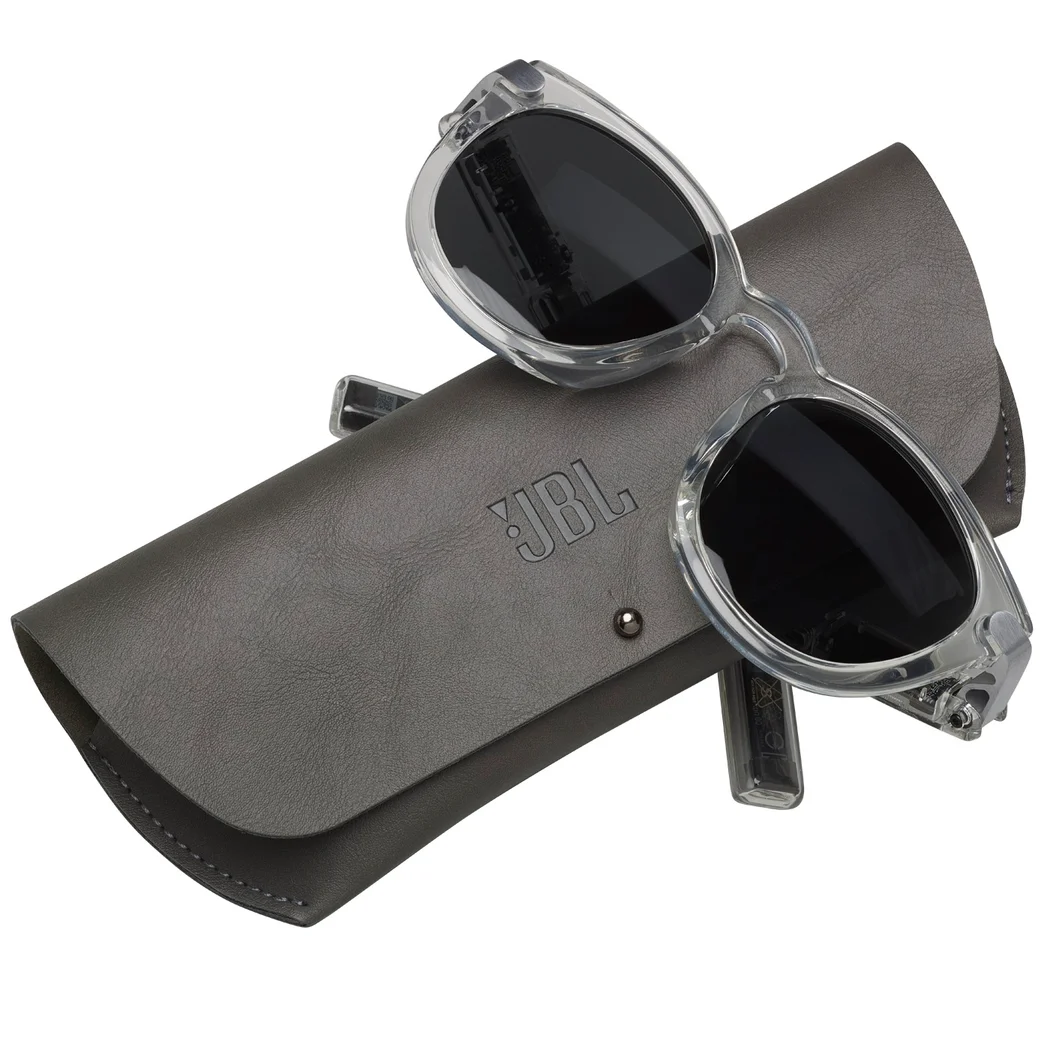 JBL Soundgear Frames Round Sunglasses with Built-In Open-Ear Audio & Mic