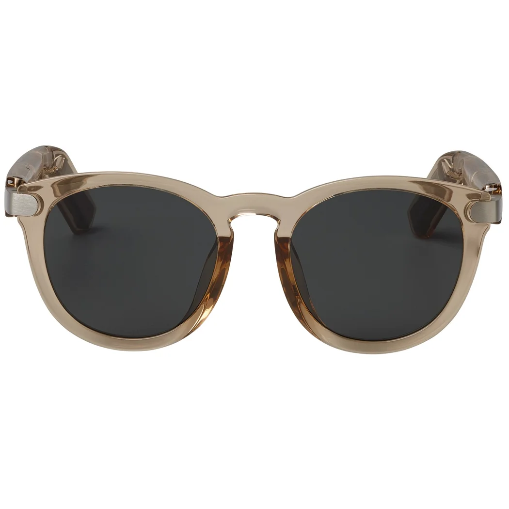 JBL Soundgear Frames Round Sunglasses with Built-In Open-Ear Audio & Mic 