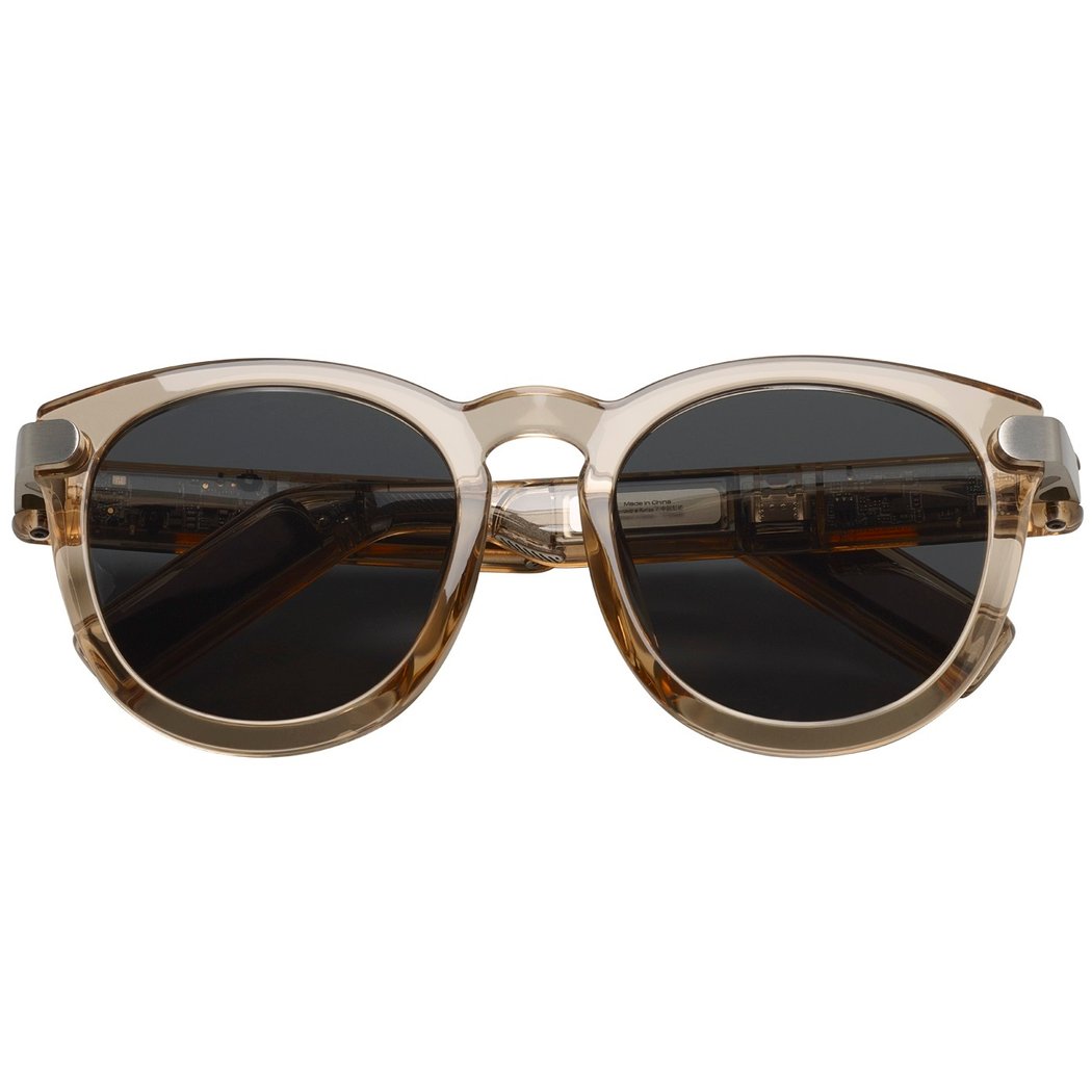 JBL Soundgear Frames Round Sunglasses with Built-In Open-Ear Audio & Mic 