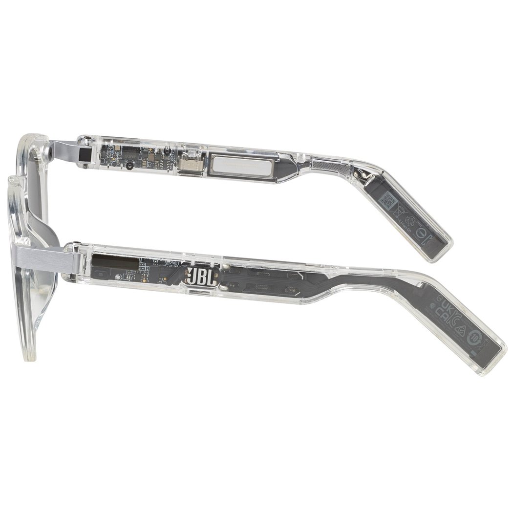 JBL Soundgear Frames Round Sunglasses with Built-In Open-Ear Audio & Mic