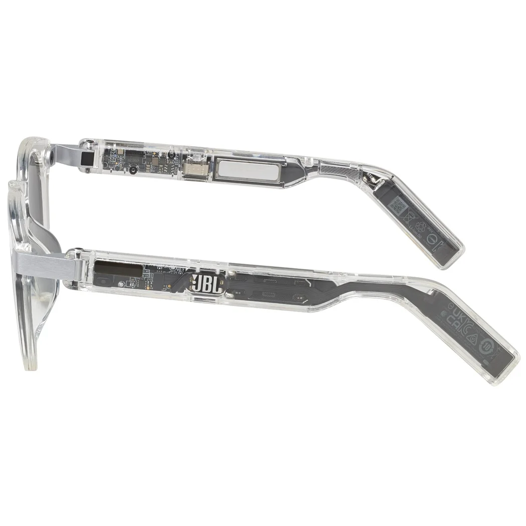 JBL Soundgear Frames Round Sunglasses with Built-In Open-Ear Audio & Mic