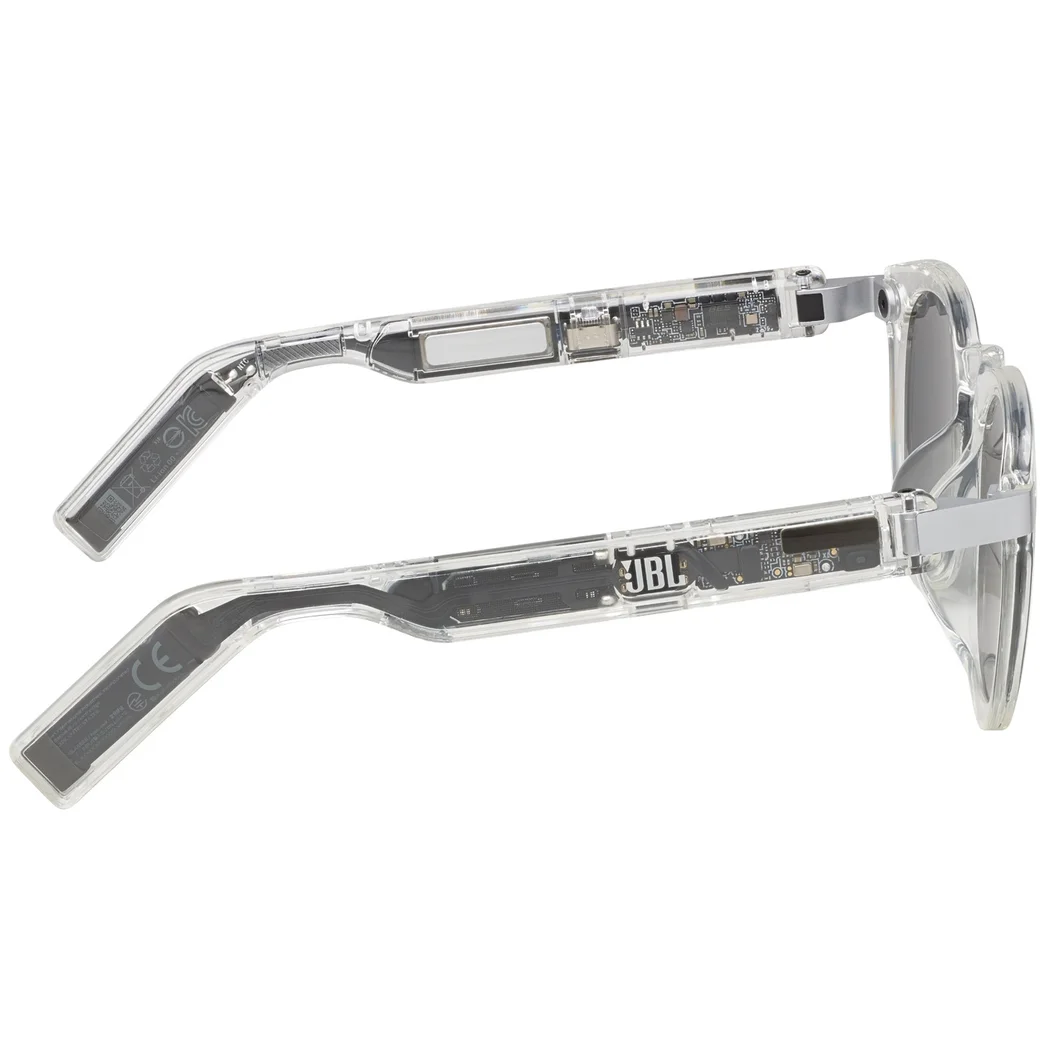 JBL Soundgear Frames Round Sunglasses with Built-In Open-Ear Audio & Mic