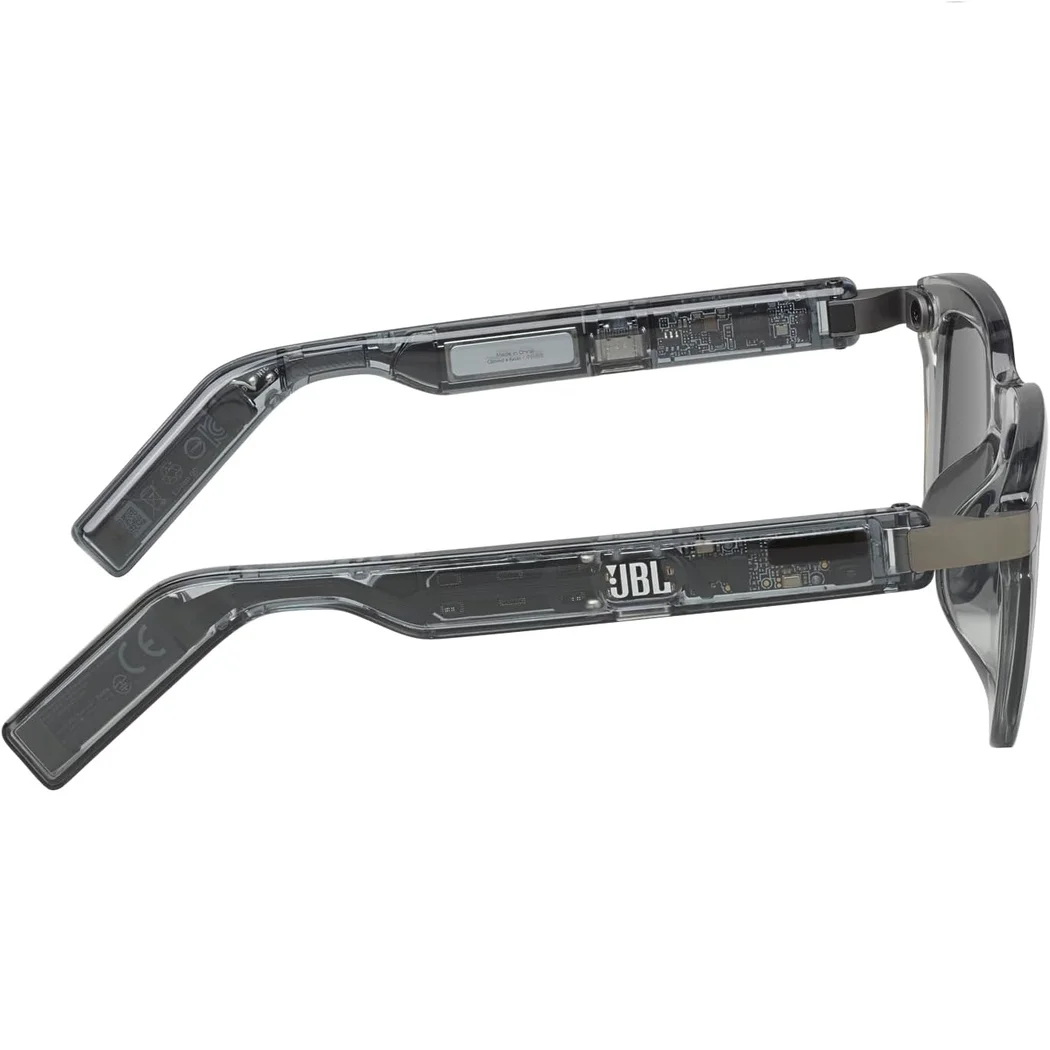 JBL Soundgear Frames Square Sunglasses with Built-In Open-Ear Audio & Mic 
