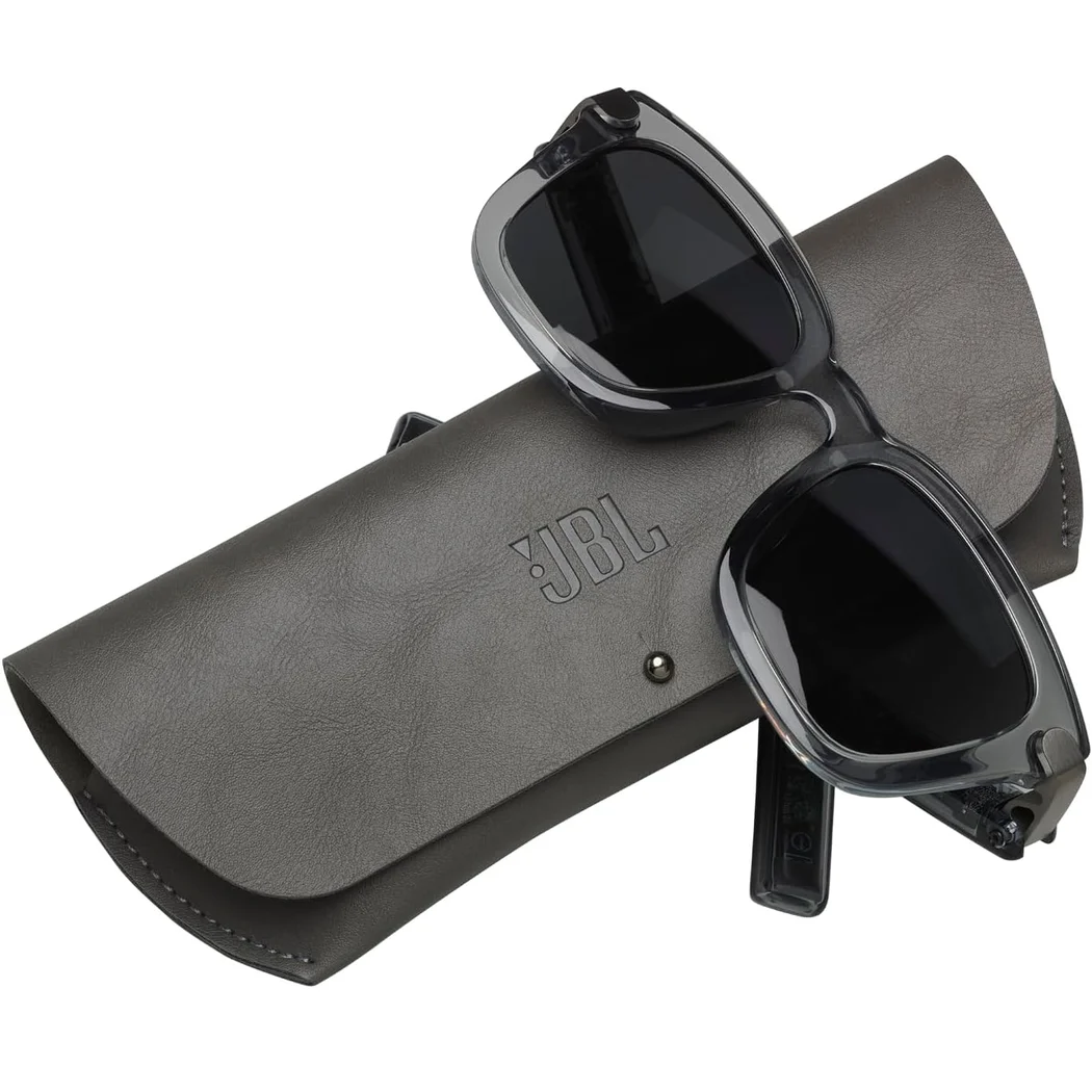 JBL Soundgear Frames Square Sunglasses with Built-In Open-Ear Audio & Mic 