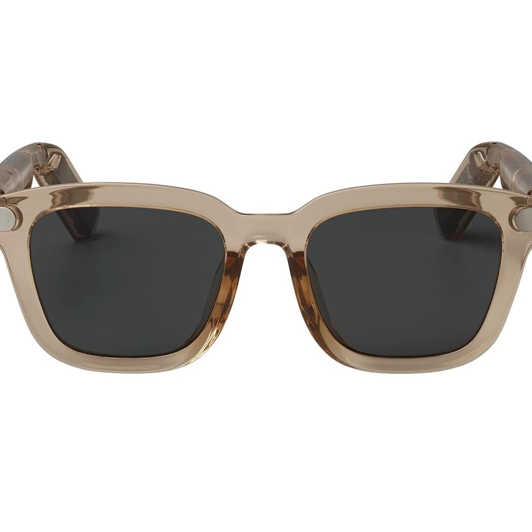 JBL Soundgear Frames Square Sunglasses with Built-In Open-Ear Audio & Mic