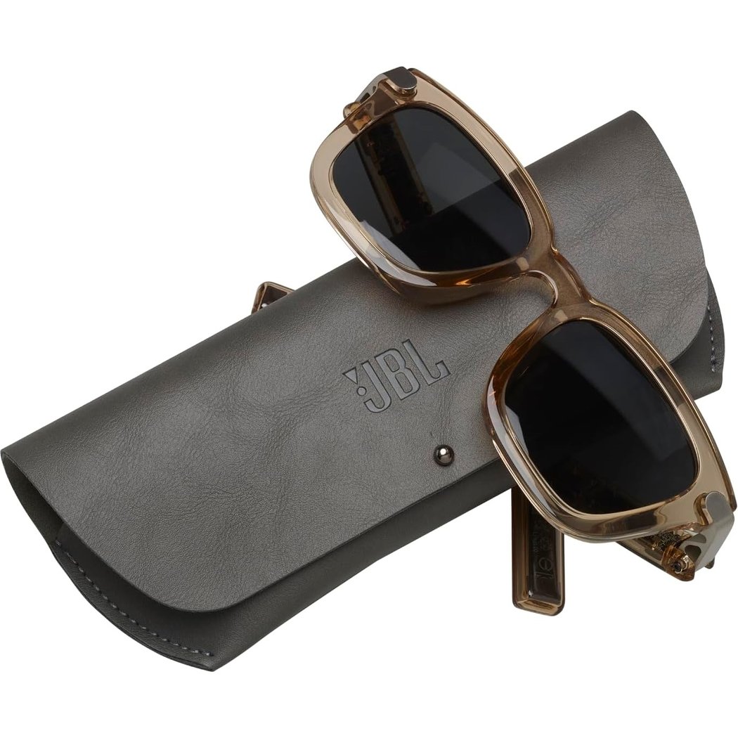 JBL Soundgear Frames Square Sunglasses with Built-In Open-Ear Audio & Mic