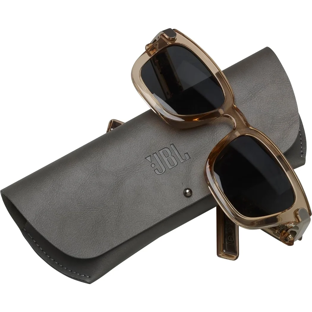 JBL Soundgear Frames Square Sunglasses with Built-In Open-Ear Audio & Mic