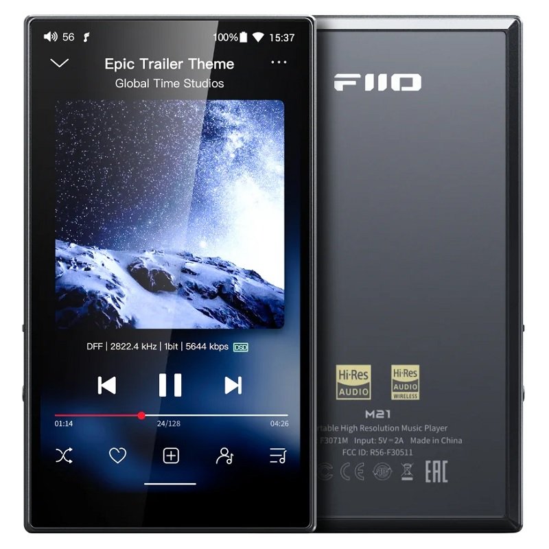 FiiO M21 MQA Digital Audio Player - Dark Blue