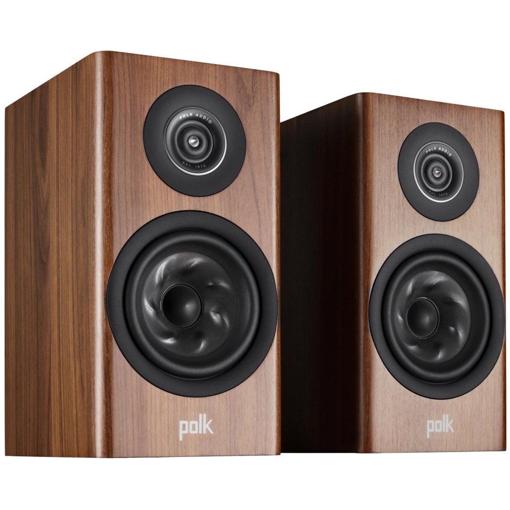 Polk Audio Reserve R200 Passive Desktop Bookshelf Speakers - Walnut