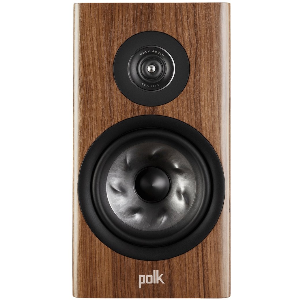 Polk Audio Reserve R200 Passive Desktop Bookshelf Speakers - Walnut