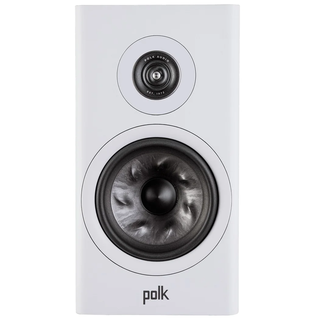 Polk Audio Reserve R200 Passive Desktop Bookshelf Speakers - White