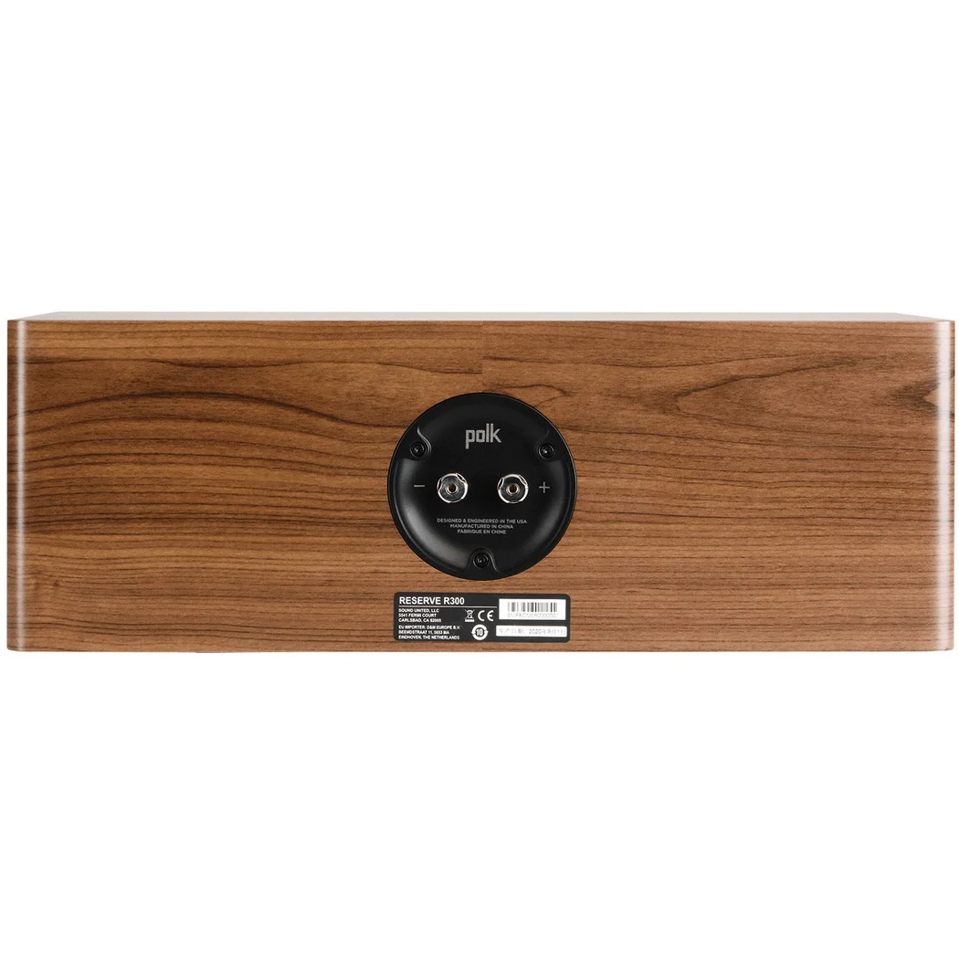 Polk Audio Reserve R300 Passive Centre Speaker - Walnut