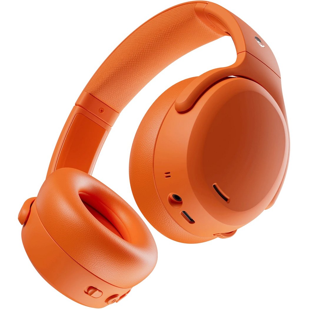 Skullcandy Crusher ANC 2 Wired/Wireless Bluetooth Noise-Cancelling Over-Ear Headphone with Mic - Hazard