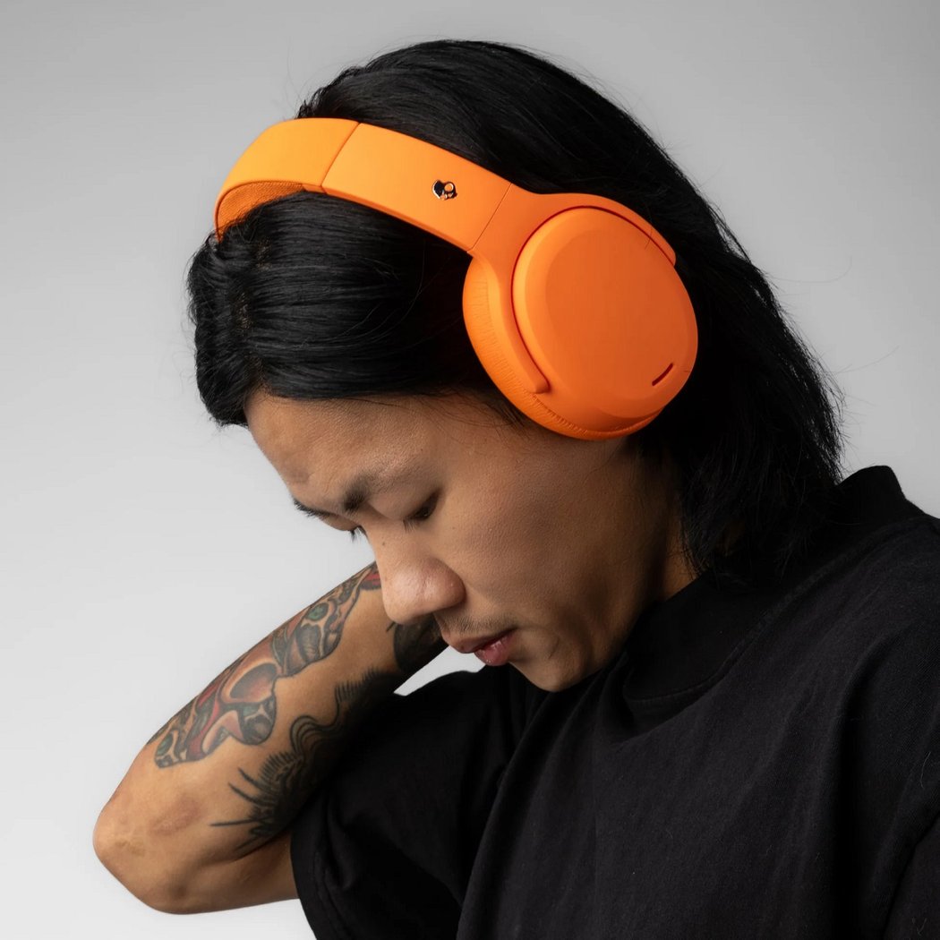 Skullcandy Crusher ANC 2 Wired/Wireless Bluetooth Noise-Cancelling Over-Ear Headphone with Mic - Hazard