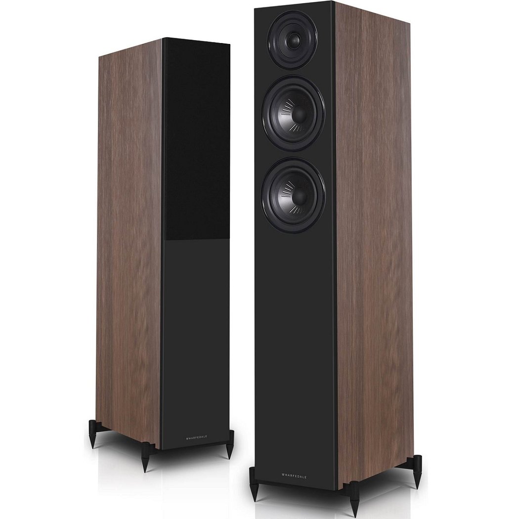 Wharfedale Diamond 12.3i 2.5-Way Passive Floorstanding Speakers Classic Walnut