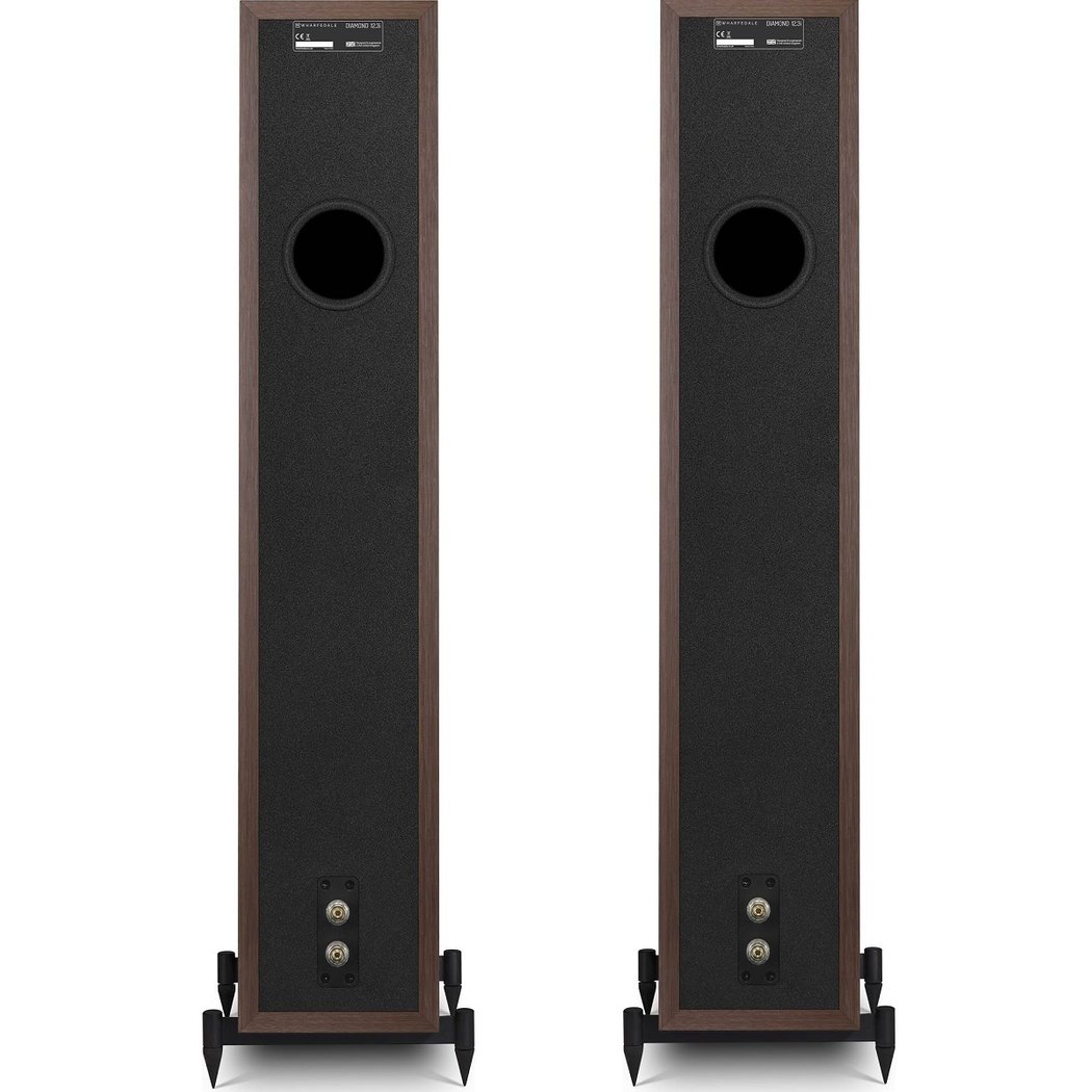Wharfedale Diamond 12.3i 2.5-Way Passive Floorstanding Speakers Classic Walnut