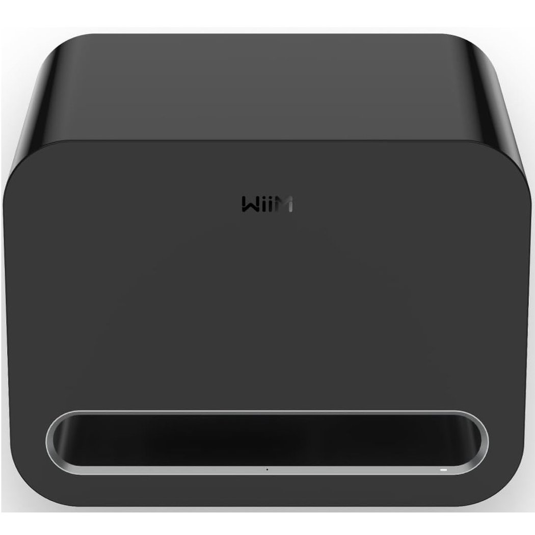 WiiM Sub Pro Studio Monitoring Wireless Bluetooth/WiFi Network Powered Subwoofer- Black