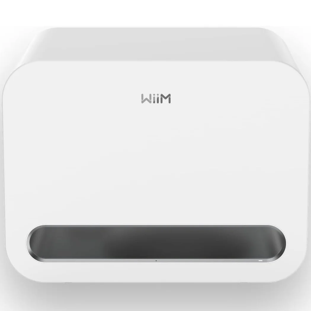 WiiM Sub Pro Wireless Bluetooth WiFi Network 8-inch Powered Active Subwoofer White