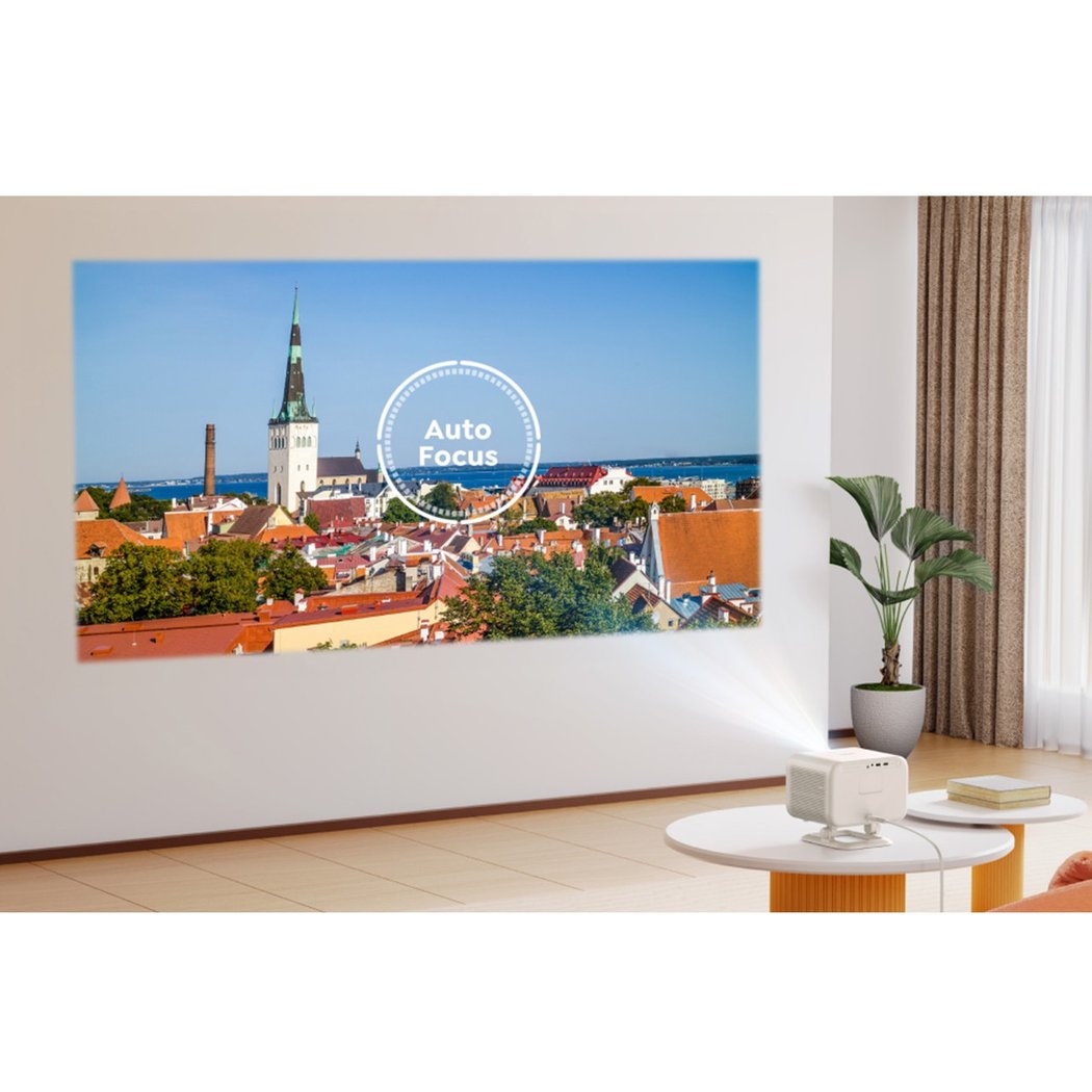 Yaber Projector L2 Plus 1080p LED Home Projector with WiFi & Bluetooth Connectivity
