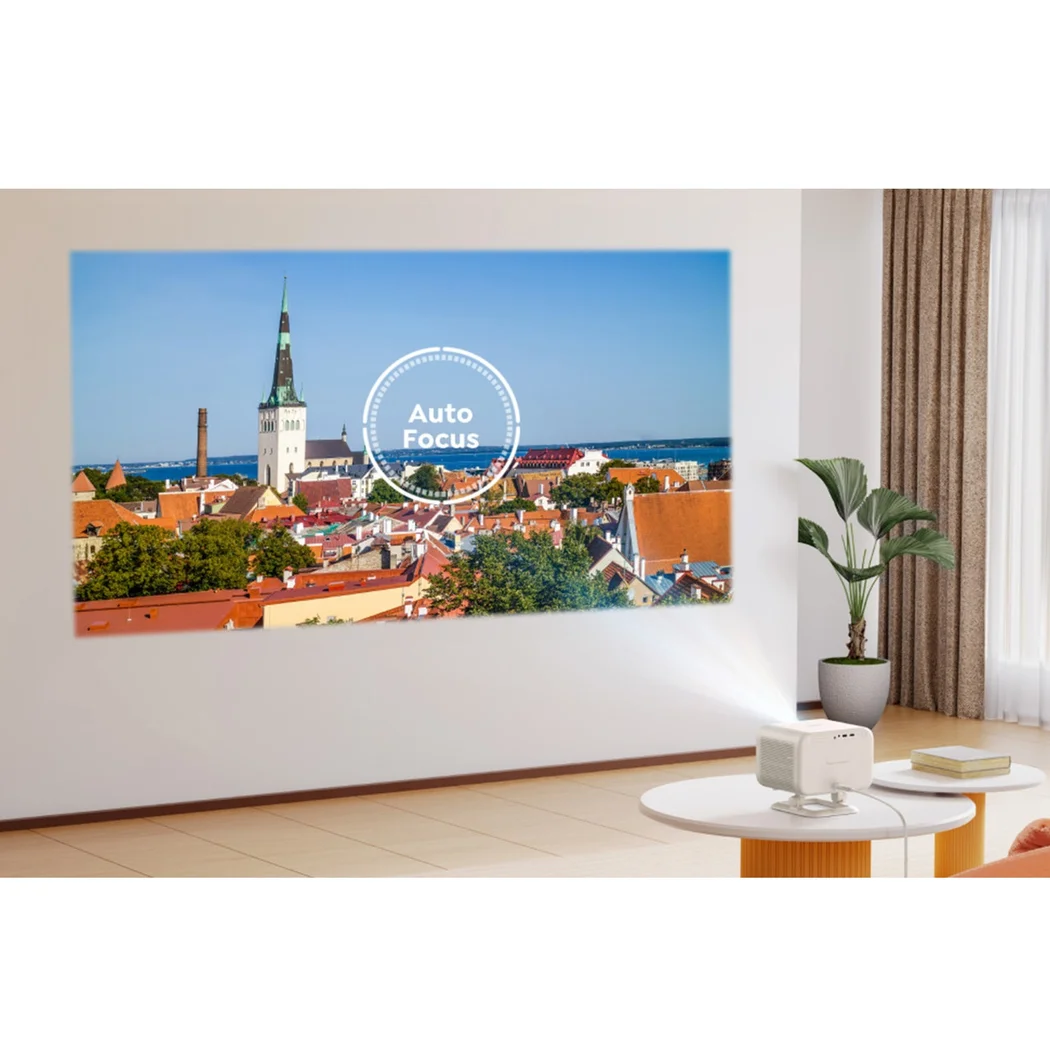Yaber Projector L2 Plus 1080p LED Home Projector with WiFi & Bluetooth Connectivity