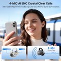 EarFun Clip 2 True Wireless Bluetooth Air Conduction Open-Ear Earphone with Mic