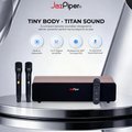 JazPiper GO Wireless Bluetooth Desktop Speaker & Network Streaming Karaoke System
