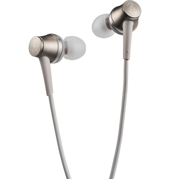 Audio-Technica ATH-CKD7NC Noise-Cancelling USB-C In-Ear Earphone with Mic - Beige Gold