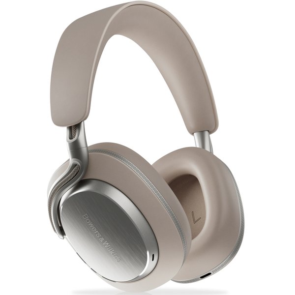 Bowers & Wilkins Px8 S2 Wired/Wireless Bluetooth Noise-Cancelling Over-Ear Headphone with Mic - Warm Stone