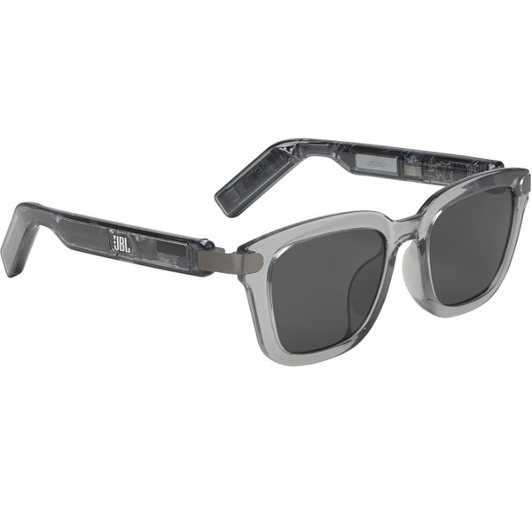JBL Soundgear Frames Square Sunglasses with Built-In Open-Ear Audio & Mic - Onyx