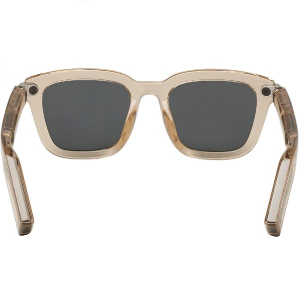 JBL Soundgear Frames Square Sunglasses with Built-In Open-Ear Audio & Mic - Amber