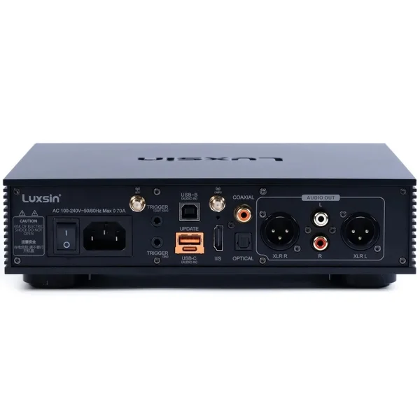 Luxsin X8 Wireless Bluetooth/WiFi Network Streamer, Desktop DAC & Headphone Amplifier
