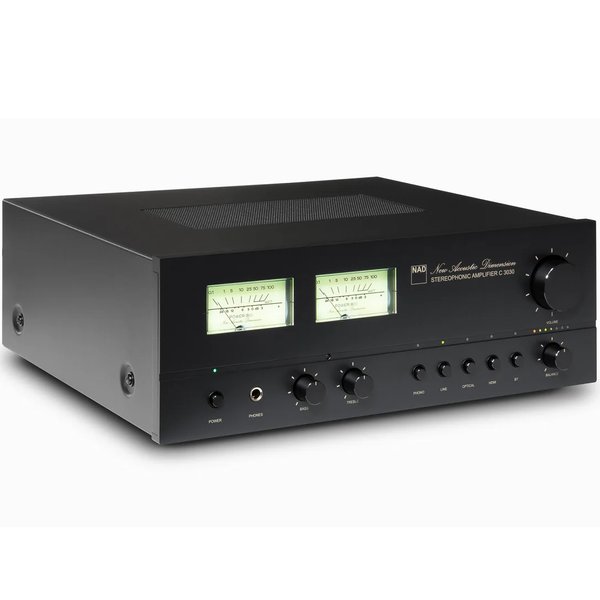 NAD C 3030 Wireless Bluetooth Integrated Amplifier (with HDMI & Phono)