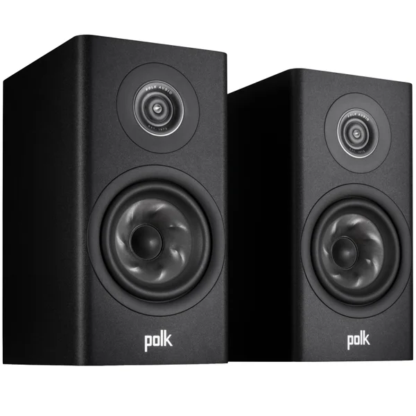 Polk Audio Reserve R200 Passive Desktop Bookshelf Speakers - Black
