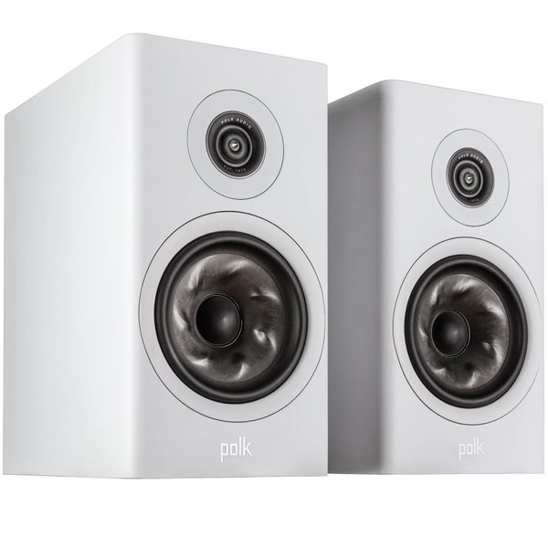 Polk Audio Reserve R200 Passive Desktop Bookshelf Speakers - White