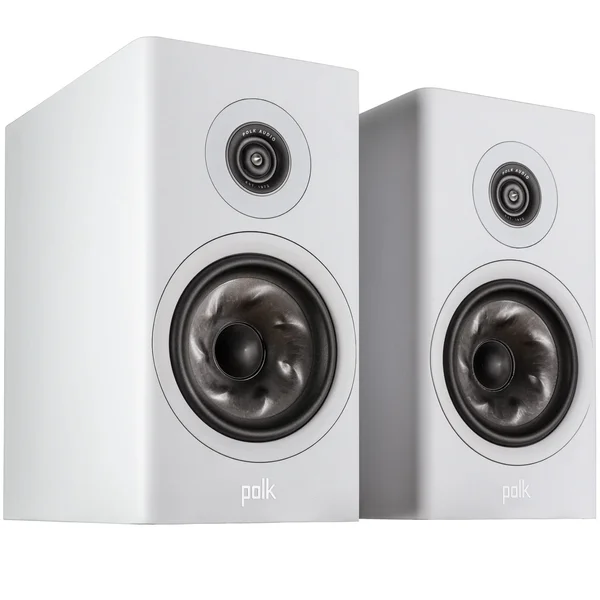 Polk Audio Reserve R200 Passive Desktop Bookshelf Speakers - White