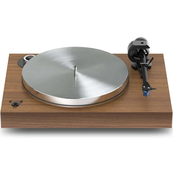 Pro-Ject X8 B Superpack Balanced Fully Manual Belt-Drive Turntable (Ortofon Quintet Blue MC Cartridge) - Walnut Satin