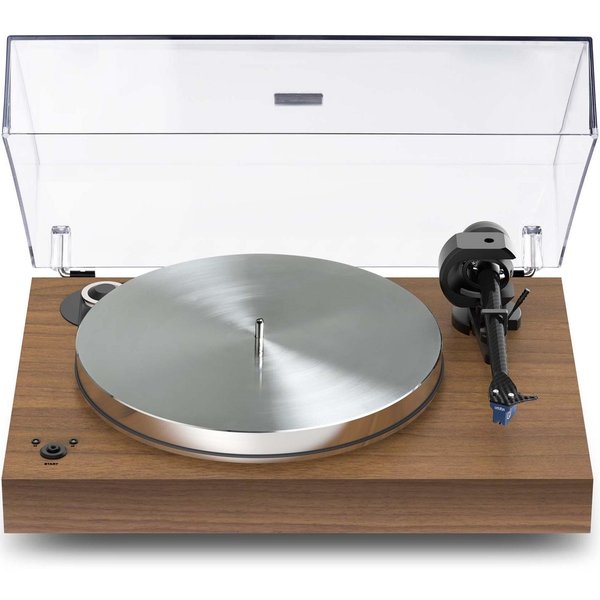 Pro-Ject X8 B Superpack Balanced Fully Manual Belt-Drive Turntable (Ortofon Quintet Blue MC Cartridge) - Walnut Satin